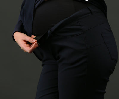 Pantalone premaman mod. 5 tasche in tessuto superstretch